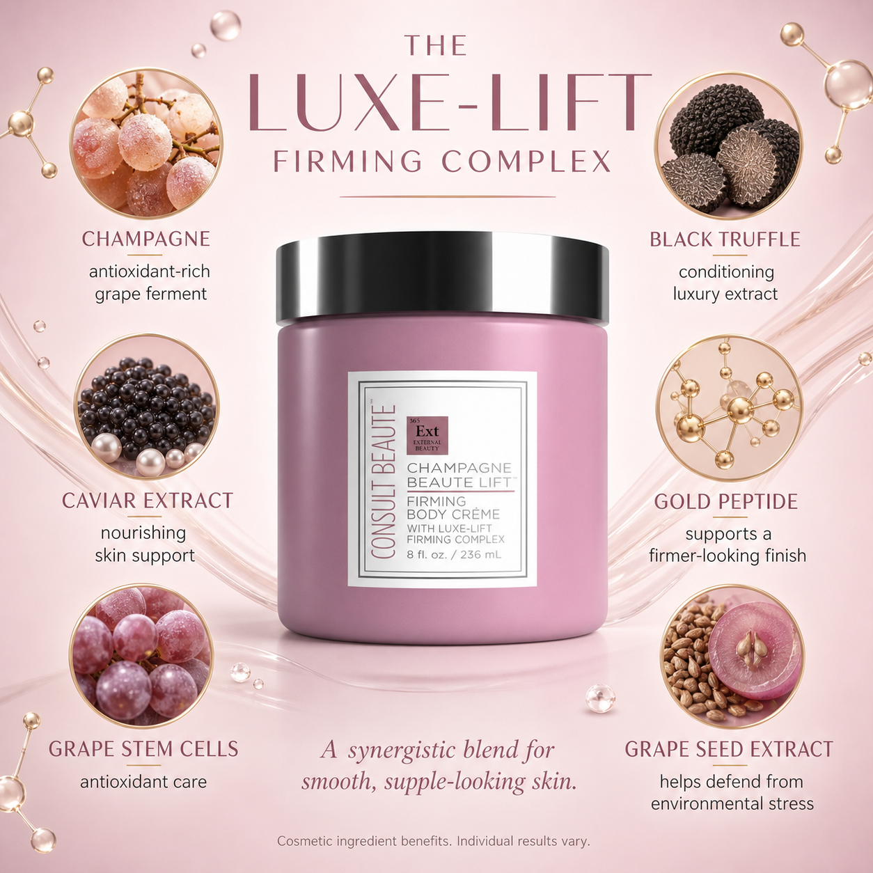 💆♀️ Experience Ultimate Luxury - 50% OFF - ✨ Champagne Beaute Lift Firming Body Crème - For Firmer, Smoother, Radiant Skin! 🌟