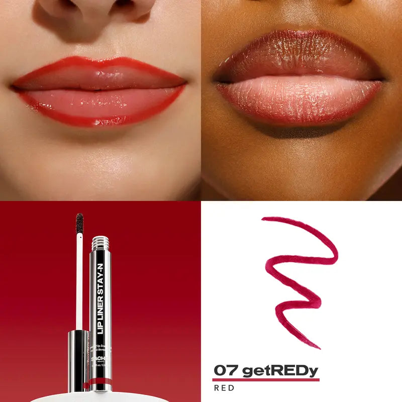 80% OFF | LIP LINER STAY-N - Peel-Off Lip Liner Stain - All Day & Night Lipliner with Hyaluronic Acid & Vitamin E - Long Lasting Formula - 0.12 fl oz / 3.5 ml