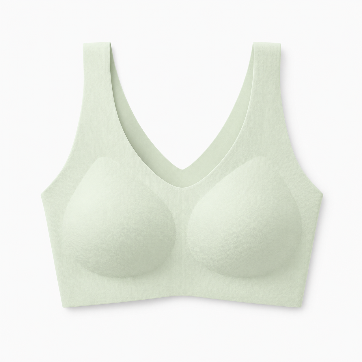 ubras Seamless Bras for Women Full Coverage Wireless Bralette Widen Straps Side Comfortable Breathable Smooth Pull On Bras Smart Size Fabric Stretchy Minimalist Basic Nude Lightweight Womenswear Soft Everyday Bra