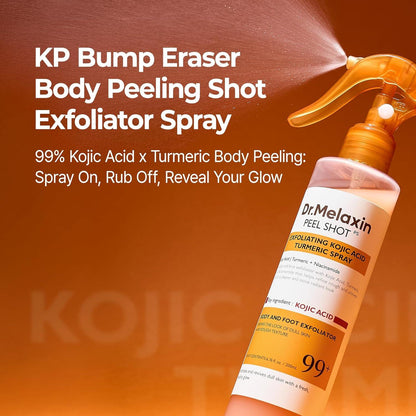 🔥[5𝟎% 𝐎𝐅𝐅 𝐋𝐀𝐒𝐓 𝐓𝐇𝐑𝐄𝐄 𝐃𝐀𝐘𝐒]Dr.melaxin Peel Shot Keratin Care Kojic Acid Turmeric Spray 200ml Pore Clearing Exfoliating Formula Skin Repair Scrub