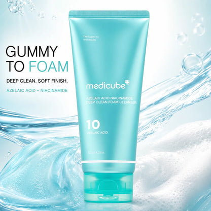 [NEW] Azelaic Acid Gummy Whip Cleanser | Cleansing Foam For Troubled Skin | Use After Spot Care & Excess Sebum Control | Niacinamide, Glycerin | Soothing, Pore Cleansing Face Wash | Korean Skincare