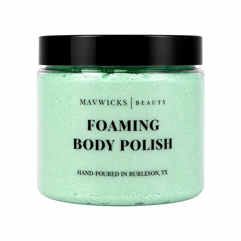 Skin before using Mavwicks Body Polish