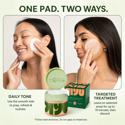 Jiyu Tónico Coreano Antiedad, Minimizador de Manchas Oscuras y Arrugas con Mucina de Caracol, Centella Asiática, Niacinamida, Complejo de Péptidos - 100 unidades.