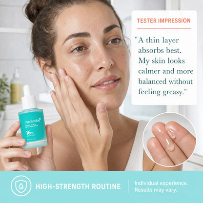 [medicube Official] Azelaic Acid 16 Calming Serum I Niacinamide & Pantothenic Acid for Troubled Skin I Intensive Soothing Care I Excess Sebum & Texture Care