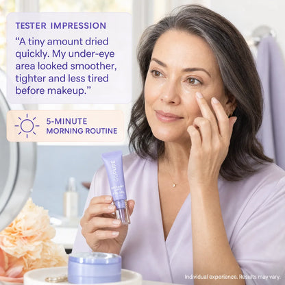 🏆¡NUEVO! Gel para ojos de efecto lifting instantáneo GoPure - Para hinchazón y bolsas, arrugas, líneas de expresión y ojeras, cuidado de la piel antienvejecimiento para hombres y mujeres con biotecnología que actúa sobre el colágeno