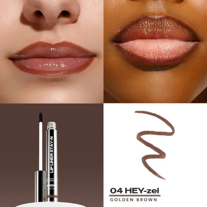 80% OFF | LIP LINER STAY-N - Peel-Off Lip Liner Stain - All Day & Night Lipliner with Hyaluronic Acid & Vitamin E - Long Lasting Formula - 0.12 fl oz / 3.5 ml