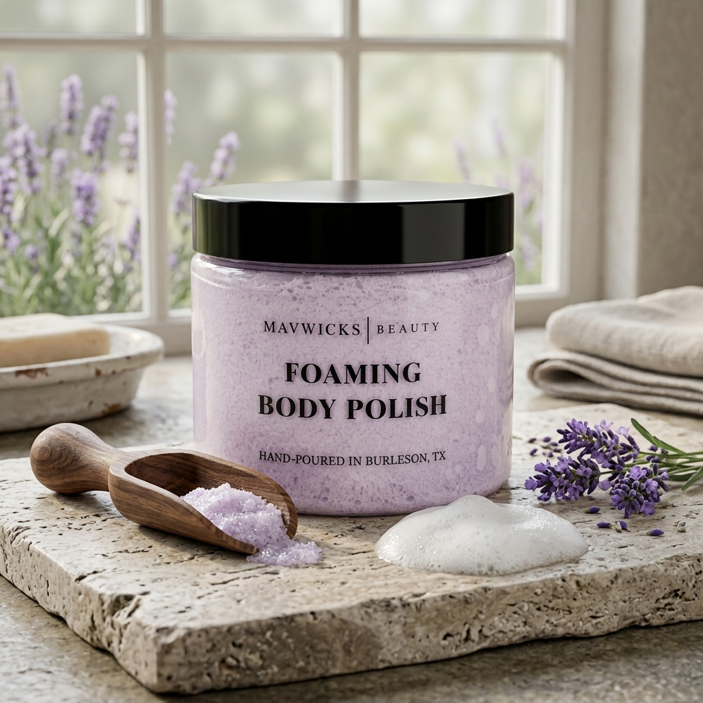 Mavwicks Foaming Body Polish - Luxury Exfoliating Scrub