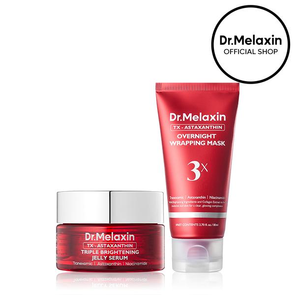 Dr.Melaxin TX Astaxanthin Glow Wrapping Duo | Tranexamic Acid&Astaxanthin&Niacinamide for Complete Dark Spot Care