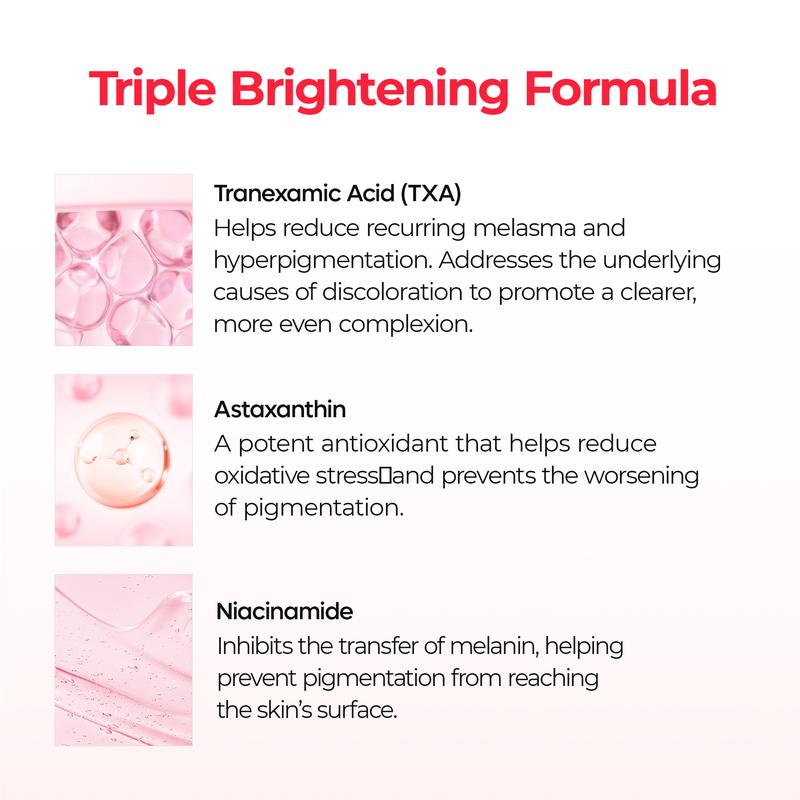 Dr.Melaxin TX Astaxanthin Glow Wrapping Duo | Tranexamic Acid&Astaxanthin&Niacinamide for Complete Dark Spot Care