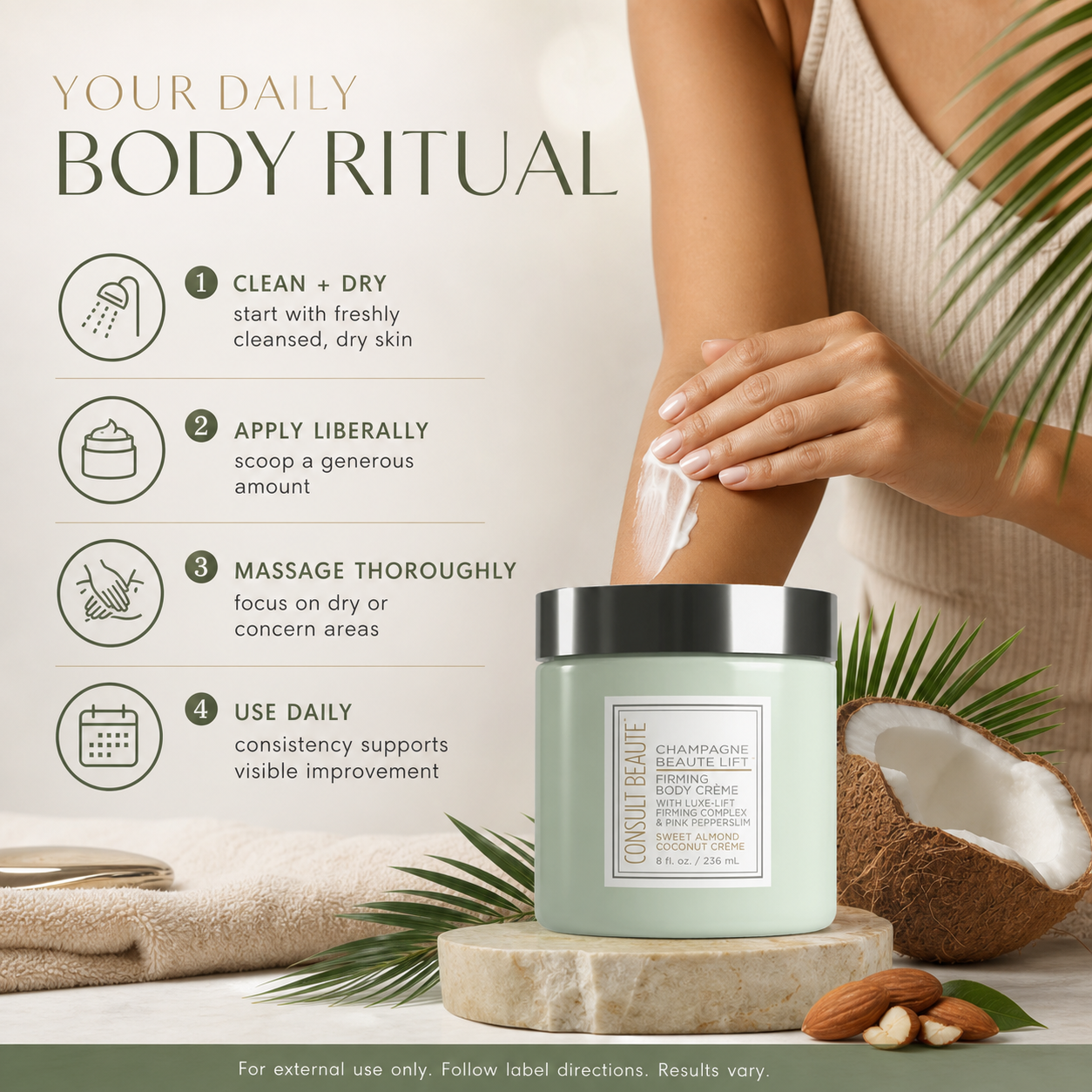 💆‍♀️ Experience Ultimate Luxury - 50% OFF - ✨ Champagne Beaute Lift Firming Body Crème - For Firmer, Smoother, Radiant Skin! 🌟