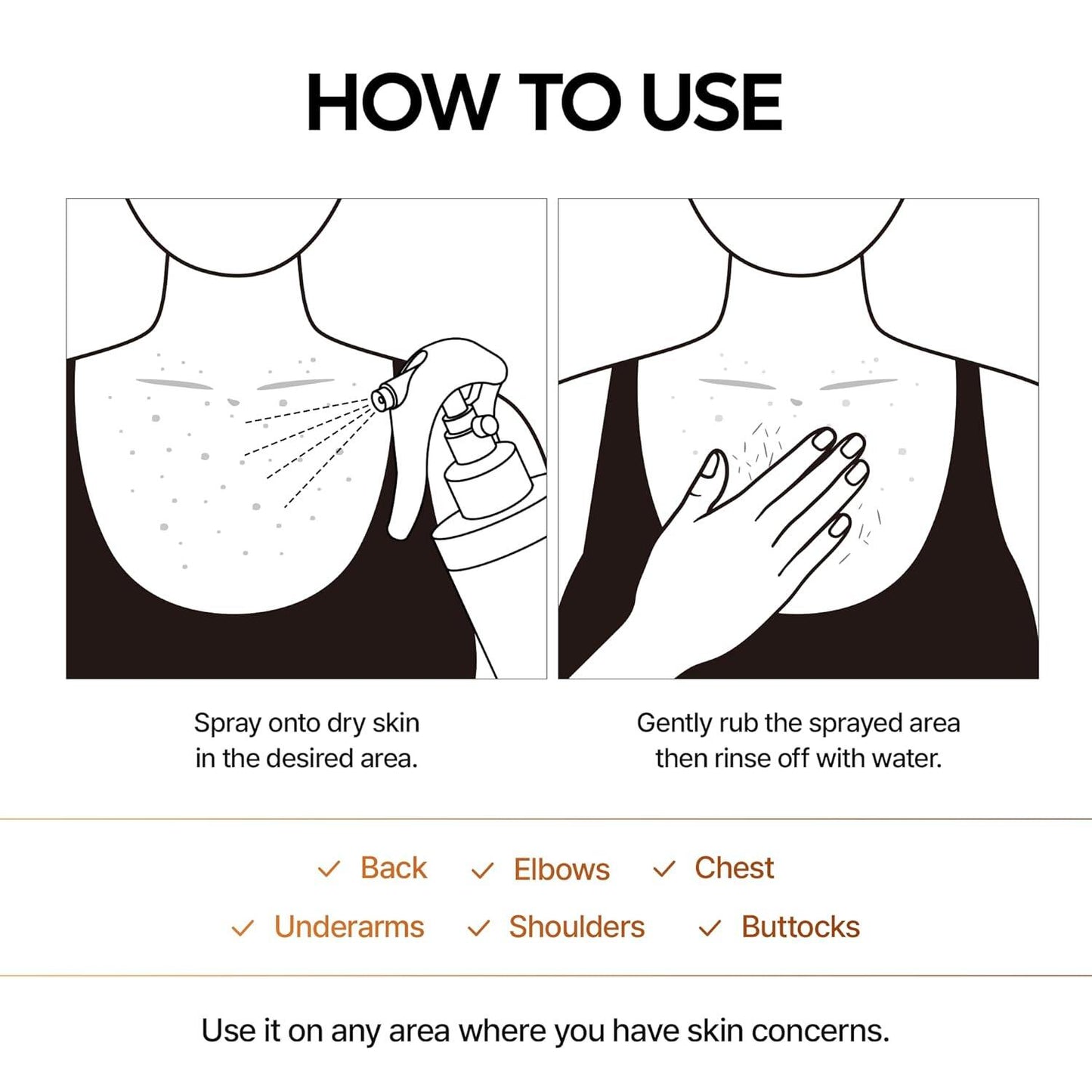 🔥[5𝟎% 𝐎𝐅𝐅 𝐋𝐀𝐒𝐓 𝐓𝐇𝐑𝐄𝐄 𝐃𝐀𝐘𝐒]Dr.melaxin Peel Shot Keratin Care Kojic Acid Turmeric Spray 200ml Pore Clearing Exfoliating Formula Skin Repair Scrub