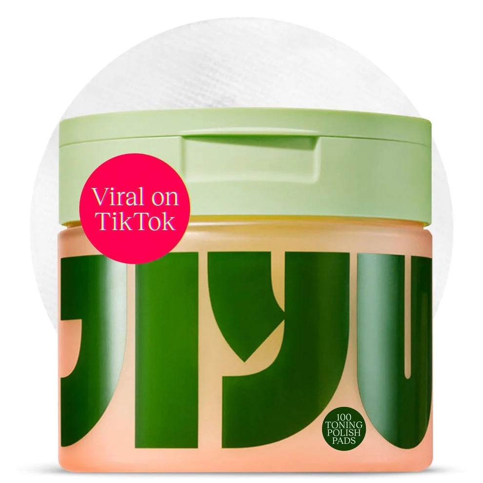 Jiyu Korean Skincare Anti-Aging, Dark Spot & Wrinkle Minimizing Toner Pads with Snail Mucin, Centella Asiatica, Niacinamide, Peptide Complex - 100 ct.