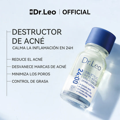 Dr.Leo 24H Acne & Pimple Treatment Drying Lotion | Salicylic Acid + Sulfur + Niacinamide | Viral Product | Inflammation Relief, Post-Blemish Care & High Pressure Pimple Relief