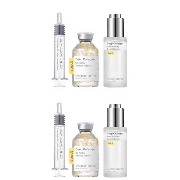 Silk Lifting Peptide Ampoule | Intensive Collagen Care Set [Silk Collagen & Peptide Face-Lift Duo]
