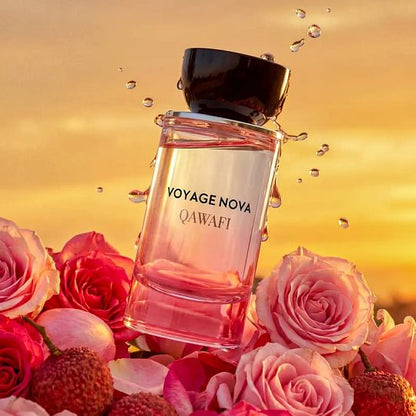 Voyage Nova | Rosey Fruity Floral | Extrait De Parfum 50ml/100ml | Long Lasting Luxury Fragrance | Daily women's perfume rose vibrant for women Summervibes summerwins