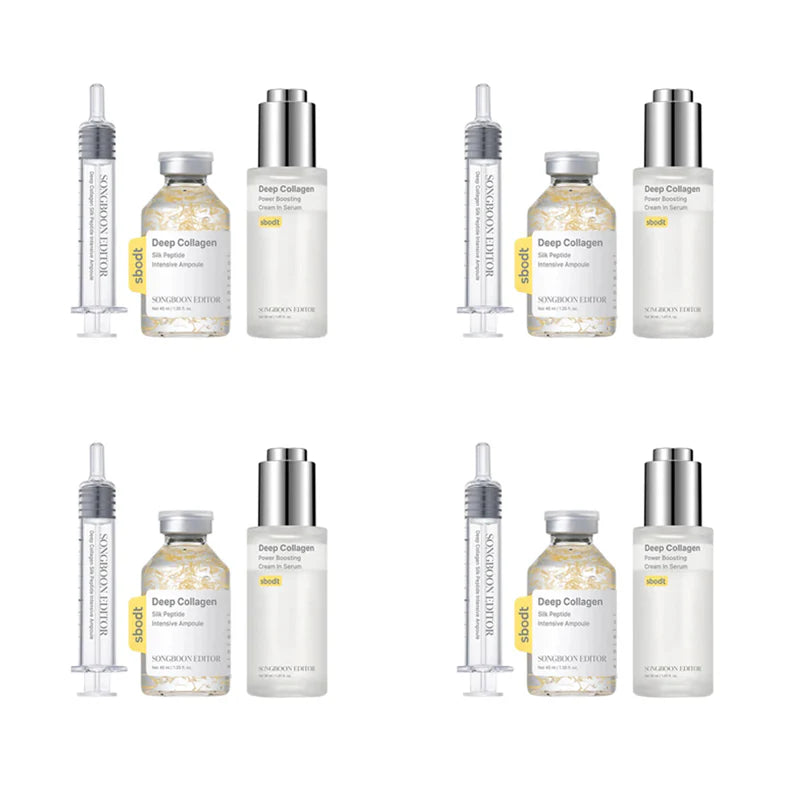 Silk Lifting Peptide Ampoule | Intensive Collagen Care Set [Silk Collagen & Peptide Face-Lift Duo]