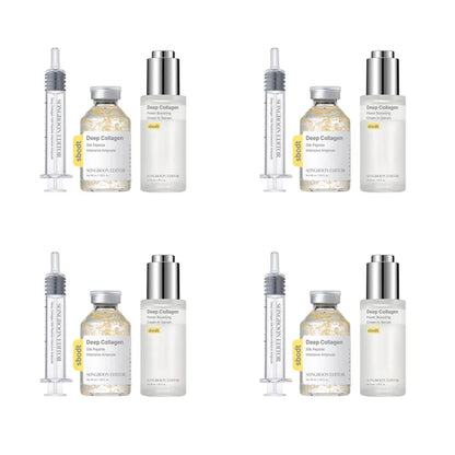 Silk Lifting Peptide Ampoule | Intensive Collagen Care Set [Silk Collagen & Peptide Face-Lift Duo]