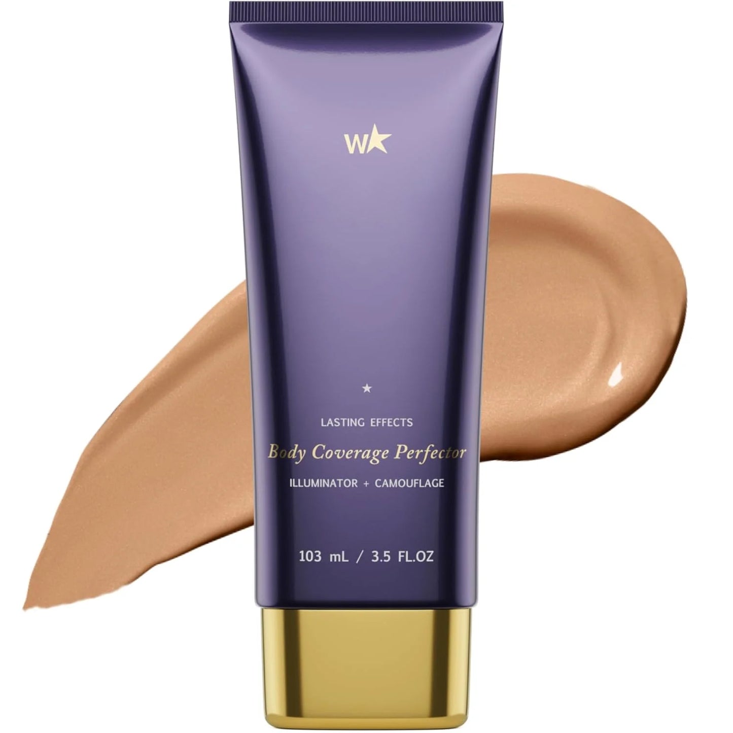 Body Coverage Perfector – Waterproof Leg & Body Makeup - Tattoo Cover Up Makeup - 3.5 Oz (Natural Radiance)