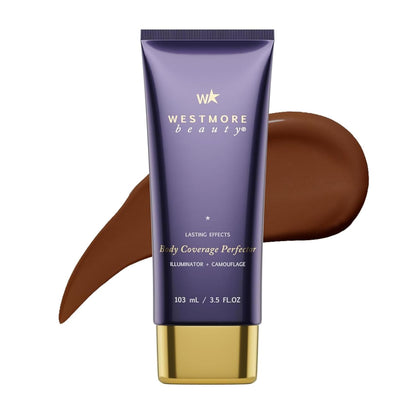 Body Coverage Perfector – Waterproof Leg & Body Makeup - Tattoo Cover Up Makeup - 3.5 Oz-L