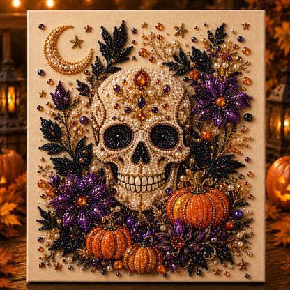 👻 Halloween Ghost Pearl Art DIY Kit
