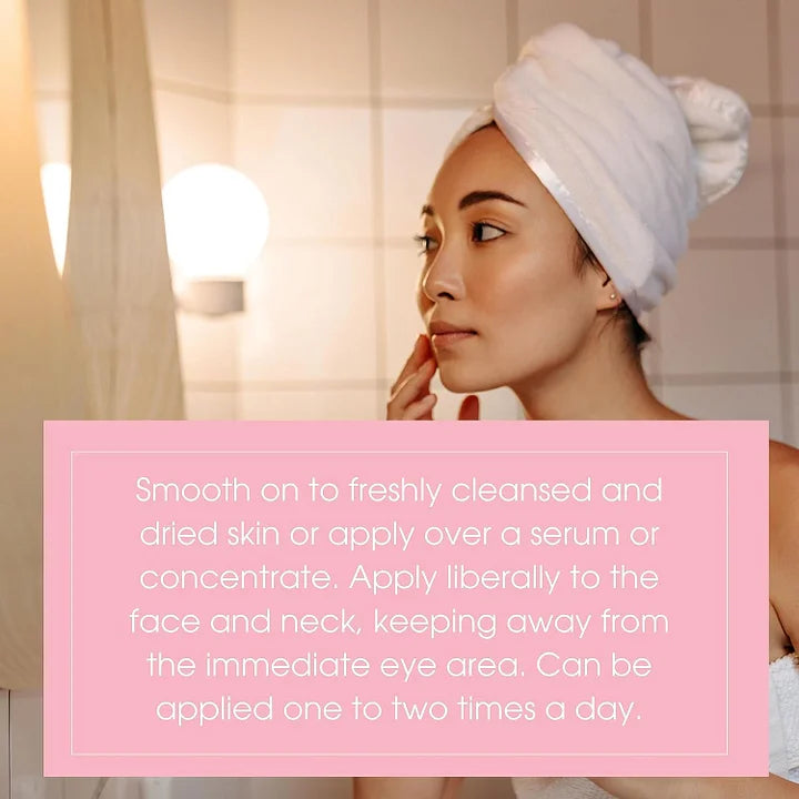 Champagne Lift Firming Facial Moisture Cream - Temporary Skin Tightener for Face & Neck - Day and Night - Hydrating Peptides - Helps Smooth Line and Wrinkles - 1.7 Fl. Oz