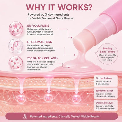 [NEW] [medicube] PDRN Pink Collagen Volume Multi Balm | All In One Volufiline, PDRN, NAD Stick for Youthful-Looking, Helping Look of Fine Lines, Firming Care, Anti-Aging Care | For Under-Eyes, Neck, Forehead, Smile Lines, Lip Care | Korean Skincare