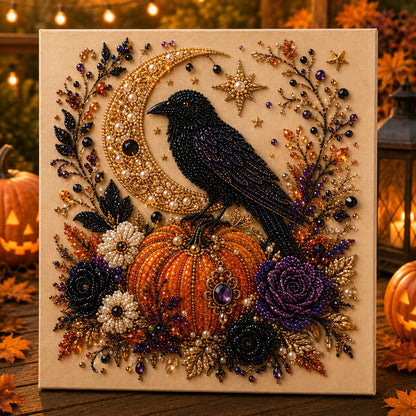 👻 Halloween Ghost Pearl Art DIY Kit