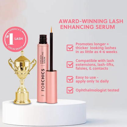 Eyelash Enhancing Serum with Powerful Peptides & Plant Botanicals for Thinning Lashes 3ML Makeup Cosmetic