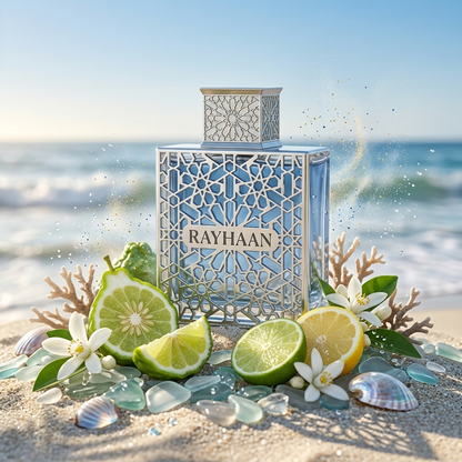 Rayhaan Aquatica for Men Eau de Parfum Spray, 3.4 Ounce