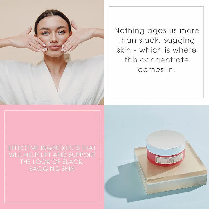 Champagne Lift Firming Facial Moisture Cream - Temporary Skin Tightener for Face & Neck - Day and Night - Hydrating Peptides - Helps Smooth Line and Wrinkles - 1.7 Fl. Oz