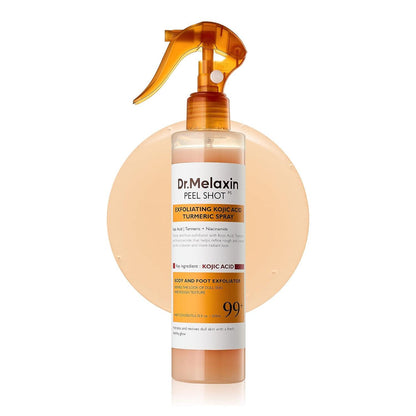 🔥[5𝟎% 𝐎𝐅𝐅 𝐋𝐀𝐒𝐓 𝐓𝐇𝐑𝐄𝐄 𝐃𝐀𝐘𝐒]Dr.melaxin Peel Shot Keratin Care Kojic Acid Turmeric Spray 200ml Pore Clearing Exfoliating Formula Skin Repair Scrub