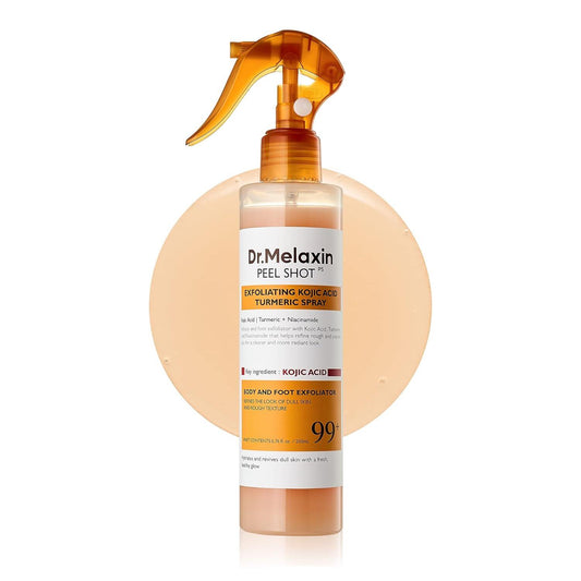 🔥[5𝟎% 𝐎𝐅𝐅 𝐋𝐀𝐒𝐓 𝐓𝐇𝐑𝐄𝐄 𝐃𝐀𝐘𝐒]Dr.melaxin Peel Shot Keratin Care Kojic Acid Turmeric Spray 200ml Pore Clearing Exfoliating Formula Skin Repair Scrub