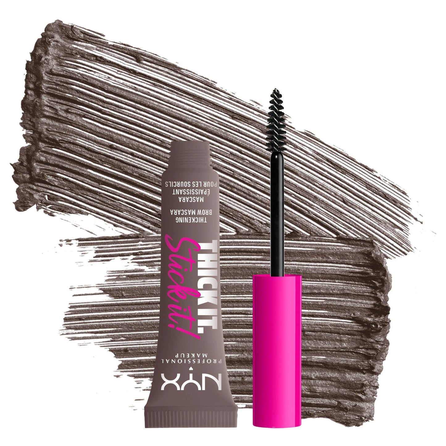 Thick It Stick It Thickening Brow Mascara, Eyebrow Gel, NYX Professional Makeup