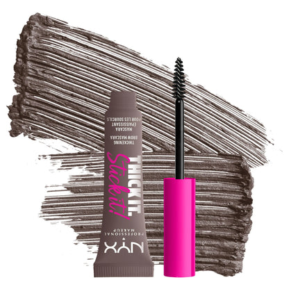 Thick It Stick It Thickening Brow Mascara, Eyebrow Gel, NYX Professional Makeup