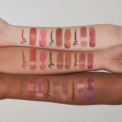 rom&nd LIP VOLUME HACK TRIO (3 Shades, Lip Mate Pencil 0.5g & Melting Balm 3.5g & Color Gloss 4g)