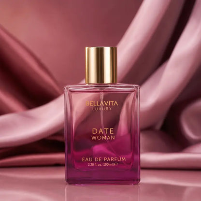 Bellavita Luxury DATE Woman Eau De Parfum 100ML | Romantic Women Perfume | Long Lasting Floral Fruity Fragrance | Perfume for Women | Women Perfume Gift Set | Women’s Day Special