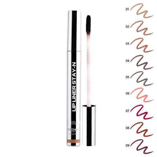 80% OFF | LIP LINER STAY-N - Peel-Off Lip Liner Stain - All Day & Night Lipliner with Hyaluronic Acid & Vitamin E - Long Lasting Formula - 0.12 fl oz / 3.5 ml
