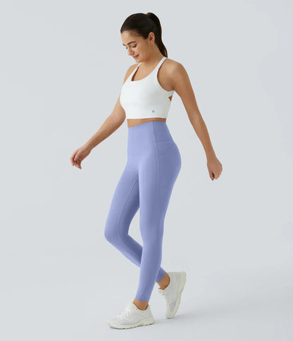 🔥Alisanda®  High Waisted Waist Shaping Pocket Shaping Training Leggings