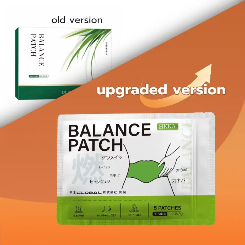 Hanpo Japanese Herbal patch Pad Balance Patch,Health Patch,Waist and abdomen brush