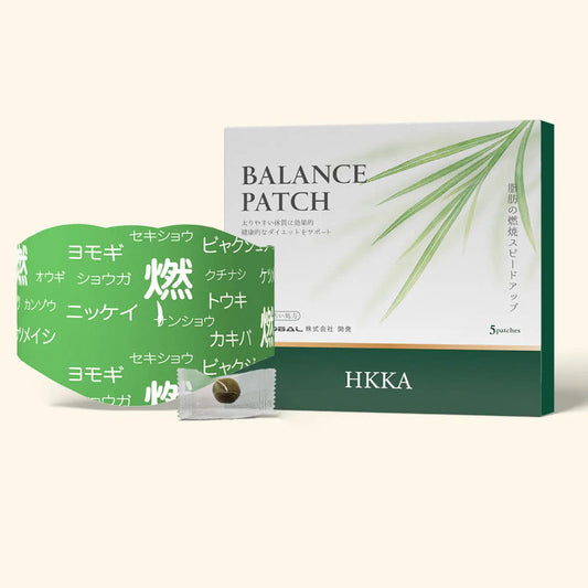 Parche de hierbas japonés Hanpo, parche de equilibrio, parche de salud, cepillo para cintura y abdomen