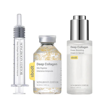 Silk Lifting Peptide Ampoule | Intensive Collagen Care Set [Silk Collagen & Peptide Face-Lift Duo]