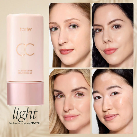 tarte Color-Adapting CC Tinted Serum – Hydrating Skin-Perfecting Coverage