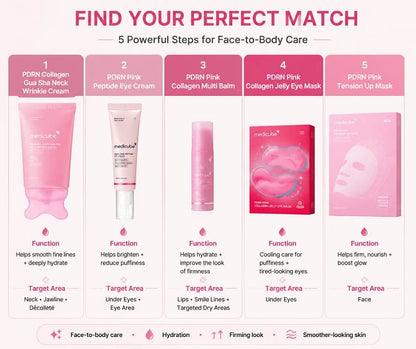 [NEW] [medicube] Youth-Lock Gua Sha Routine Set l Firming, Sculpting, De-Puffing Care for Face & Body l Volufiline, PDRN, Retinol, NAD, Collagen, l Fine Lines, Jawline, Neck, Dark Circles, Underarms, Chest, Décolleté, Legs, Shoulder l Korean Skincare