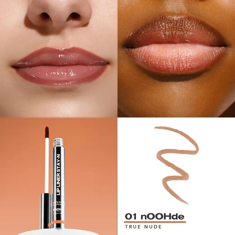 80% OFF | LIP LINER STAY-N - Peel-Off Lip Liner Stain - All Day & Night Lipliner with Hyaluronic Acid & Vitamin E - Long Lasting Formula - 0.12 fl oz / 3.5 ml