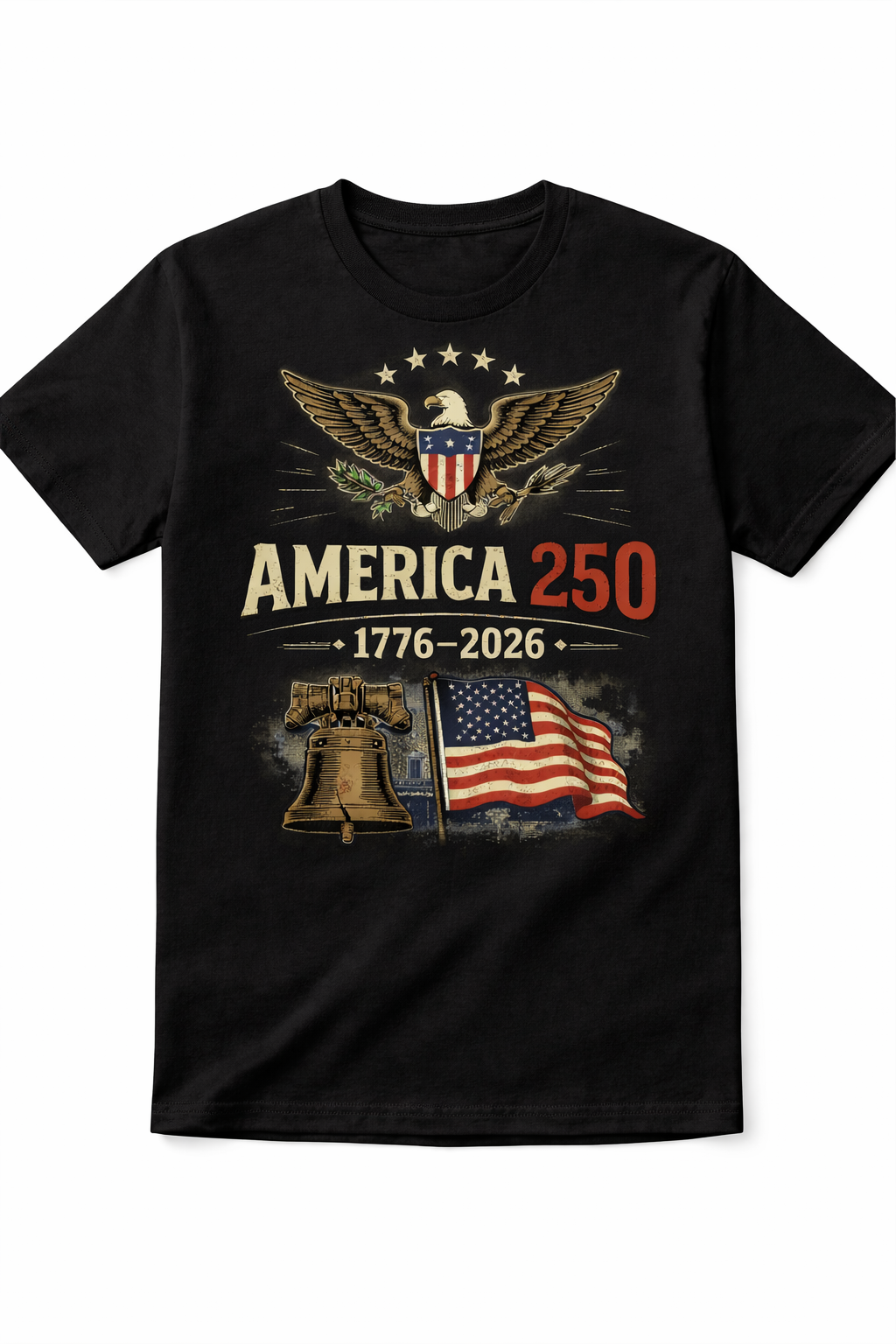 🎉America 250™ 🎉– 1776–2026 Patriotic Commemorative T-Shirt