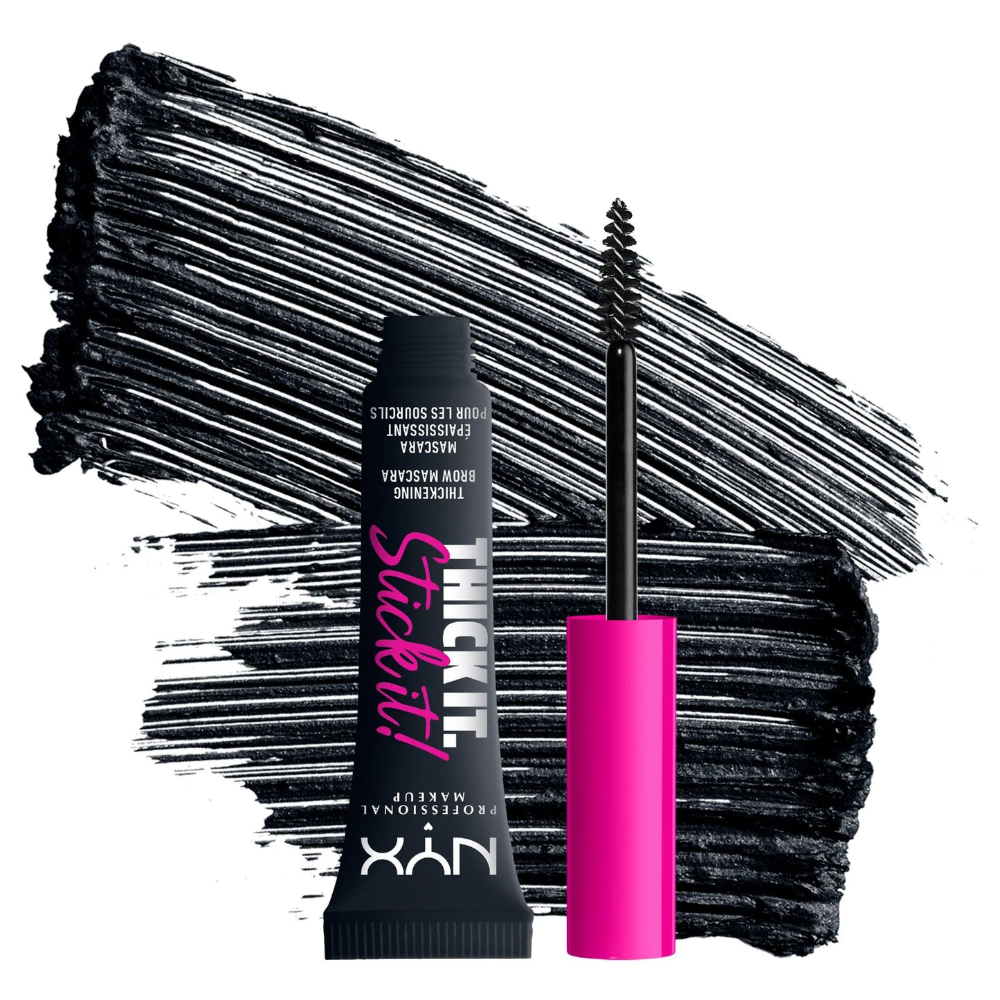 Thick It Stick It Thickening Brow Mascara, Eyebrow Gel, NYX Professional Makeup