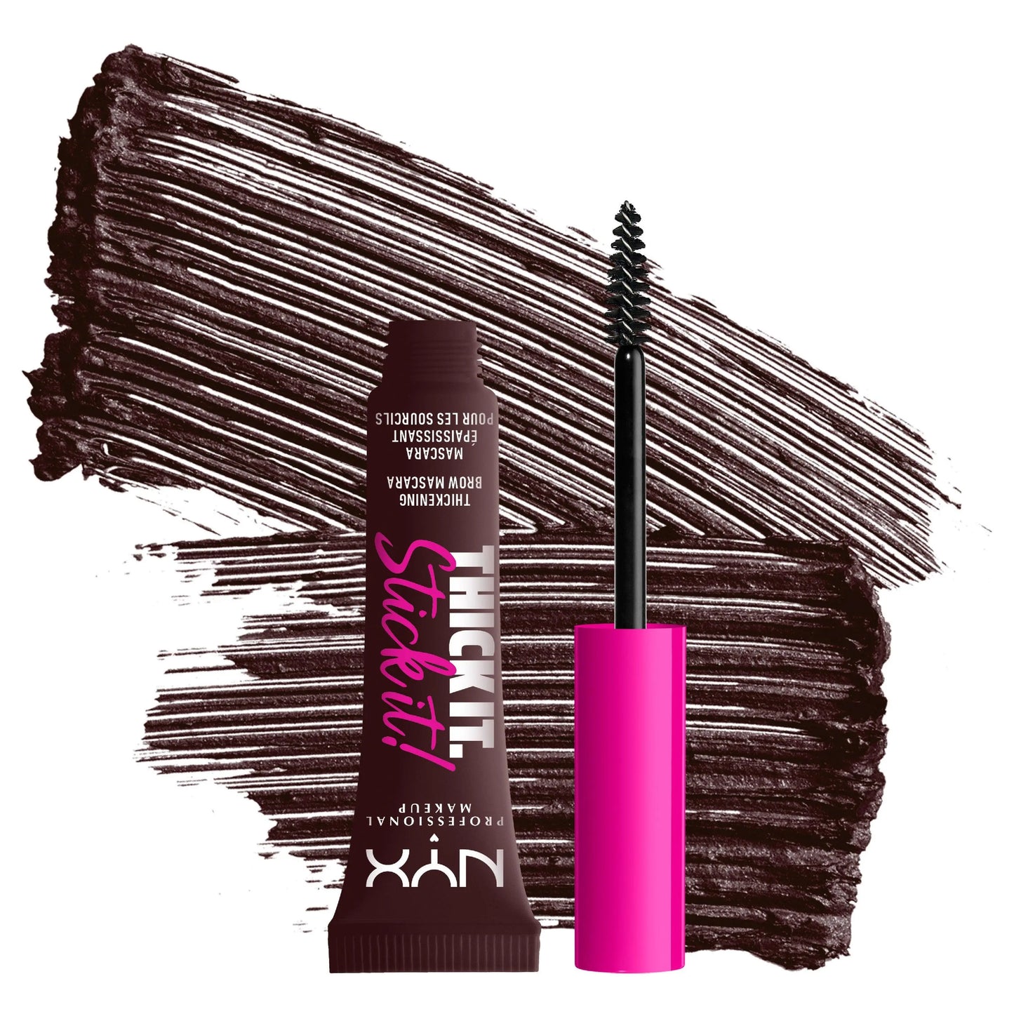 Thick It Stick It Thickening Brow Mascara, Eyebrow Gel, NYX Professional Makeup