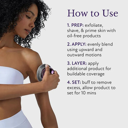 Body Coverage Perfector – Waterproof Leg & Body Makeup - Tattoo Cover Up Makeup - 3.5 Oz (Natural Radiance)