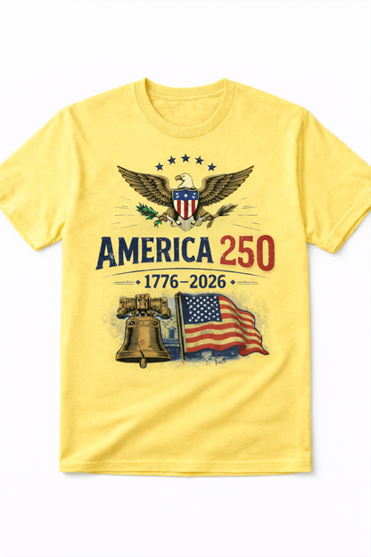 🎉America 250™ 🎉– 1776–2026 Patriotic Commemorative T-Shirt