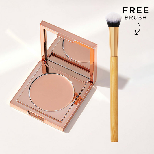 Colored Clay Undereye Corrector with Brush FREE !